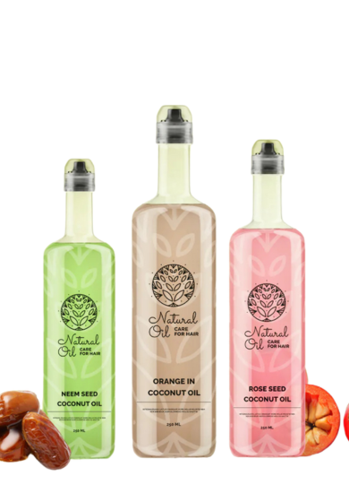 Herbal Essential Hair Oil Collection – Natural Hair Therapy